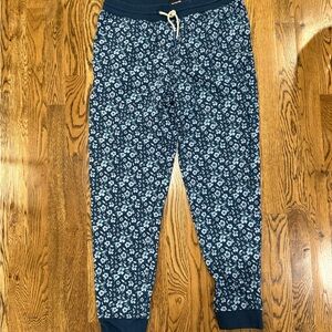 Bonobos Navy Blue Floral Jogger Pants
